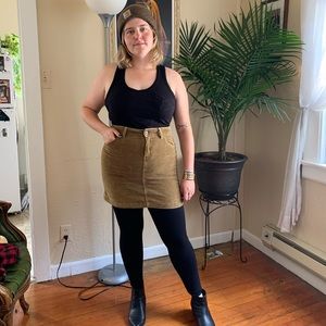 Gap Corduroy Mini Skirt